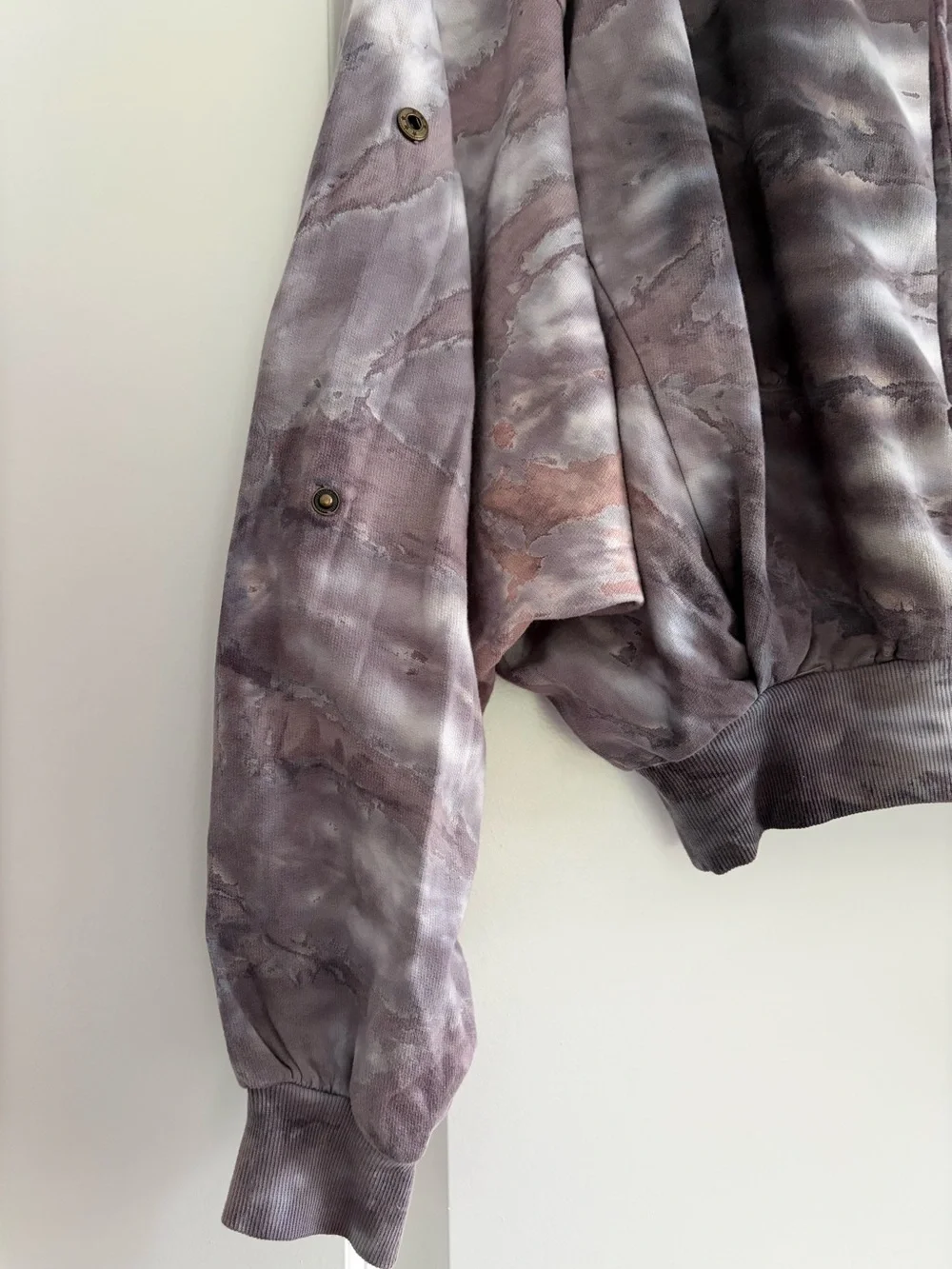 Young Fabulous & Broke Hoodie Sweatshirt Tie Dye Oversized Slouchy Casual Sz M L